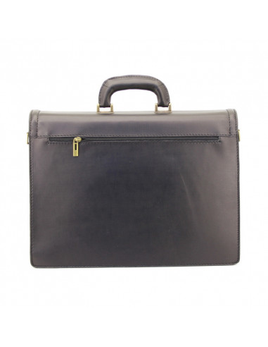 Servieta Piele Naturala Highclass Negru