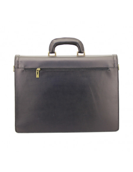 Servieta Piele Naturala Highclass Negru