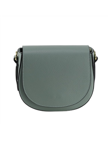Borseta Piele Naturala Lakas verde marin