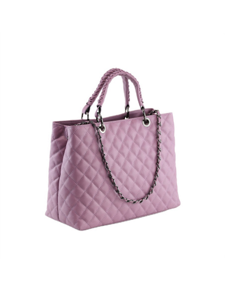 Geanta Piele Naturala Diamonds New 2024 violet