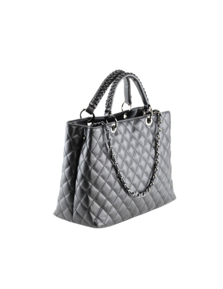 Geanta Piele Naturala Diamonds New 2024 negru