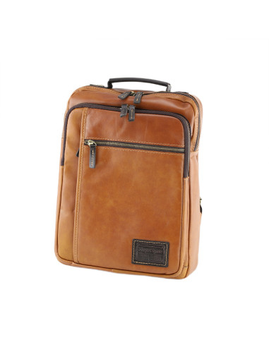 Rucsac Piele Naturala Tan-Tan camel