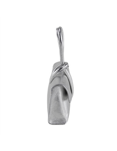 Plic Piele Naturala Firefly argintiu