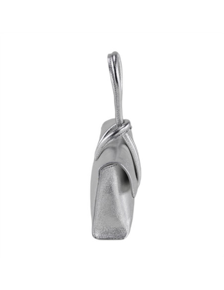 Plic Piele Naturala Firefly argintiu
