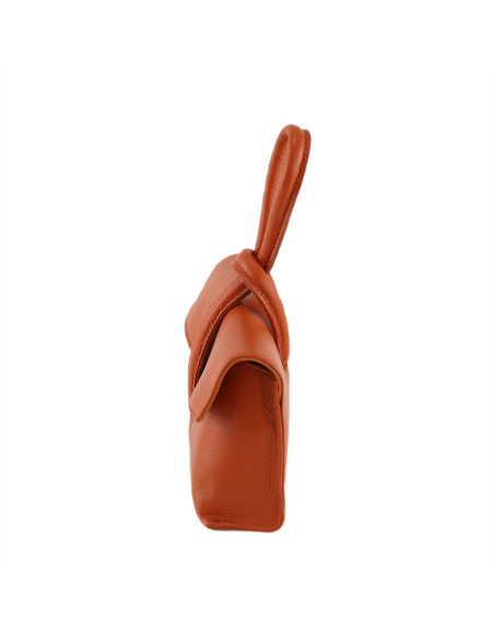 Plic Piele Naturala Firefly portocaliu