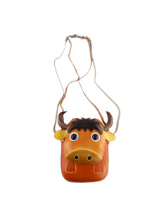 Port Chei Mare Piele Naturala Bulls camel