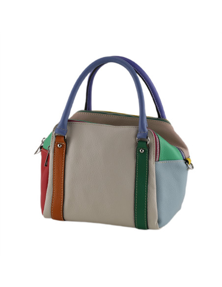 Geanta Piele Naturala Nancy multi colors 1