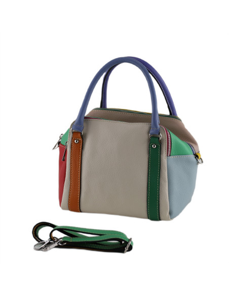 Geanta Piele Naturala Nancy multi colors 1