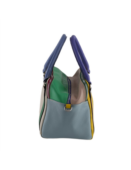 Geanta Piele Naturala Nancy multi colors 1