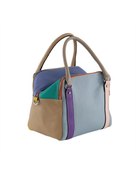 Geanta Piele Naturala Nancy multi colors 5