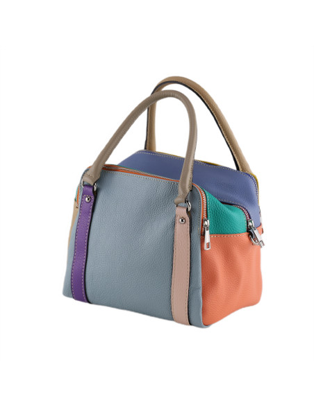 Geanta Piele Naturala Nancy multi colors 5