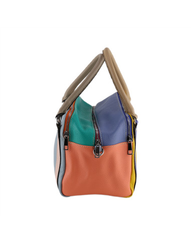 Geanta Piele Naturala Nancy multi colors 5