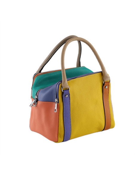 Geanta Piele Naturala Nancy multi colors 5