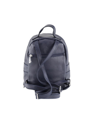 Rucsac Piele Naturala Espace S bleumarin