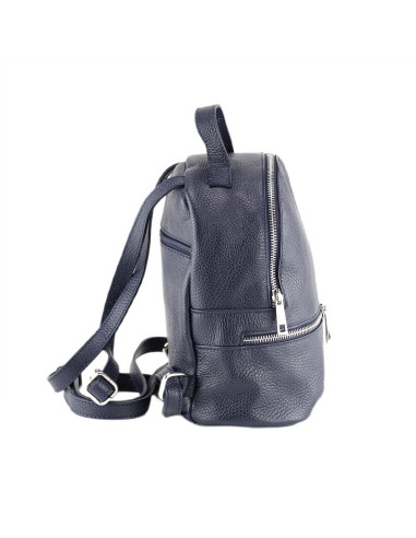 Rucsac Piele Naturala Espace S bleumarin