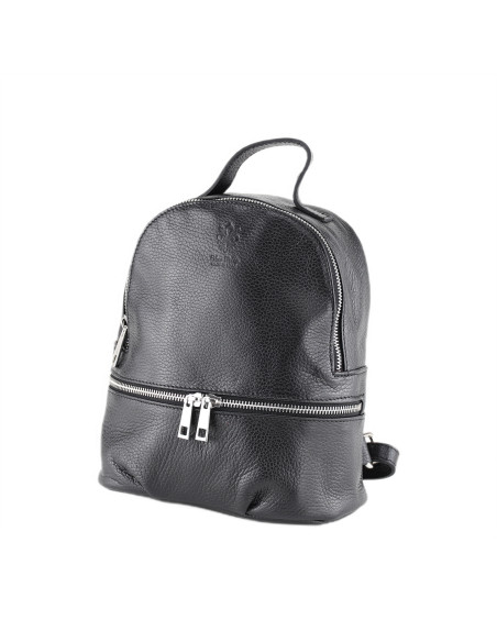 Rucsac Piele Naturala Espace S negru