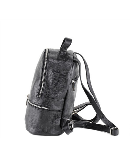 Rucsac Piele Naturala Espace S negru