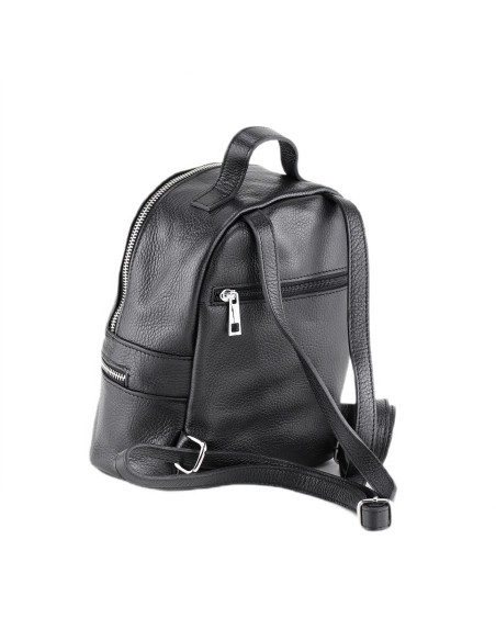 Rucsac Piele Naturala Espace S negru