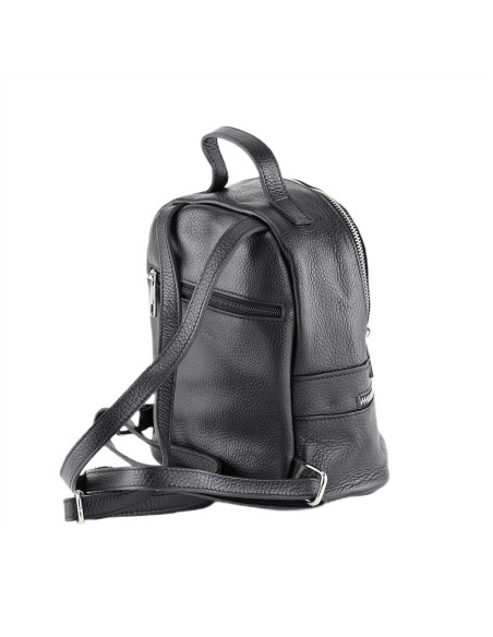 Rucsac Piele Naturala Espace S negru