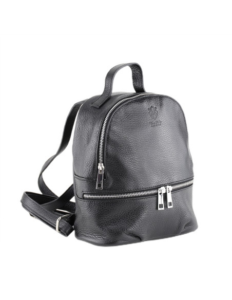 Rucsac Piele Naturala Espace S negru
