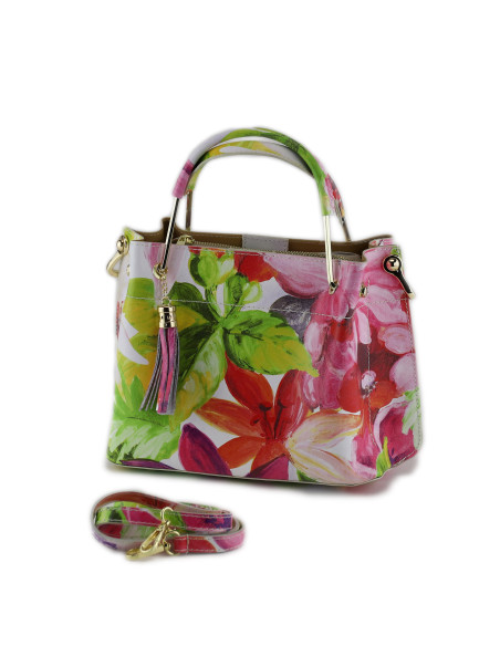 Geanta Piele Naturala Balyana Small multi colors