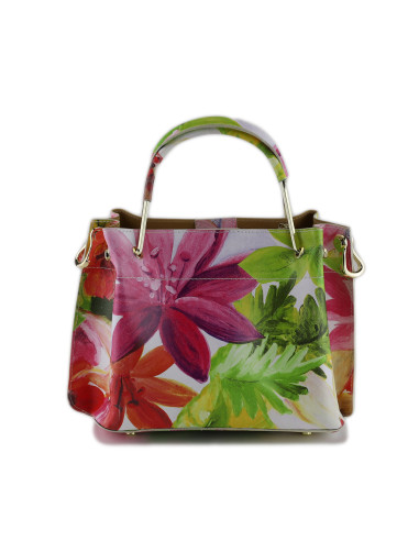 Geanta Piele Naturala Balyana Small multi colors