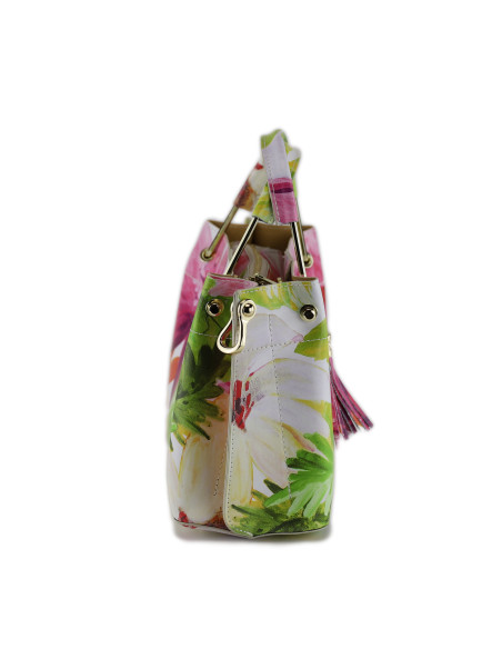 Geanta Piele Naturala Balyana Small multi colors