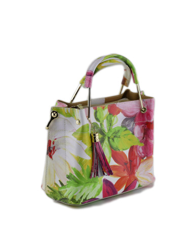 Geanta Piele Naturala Balyana Small multi colors