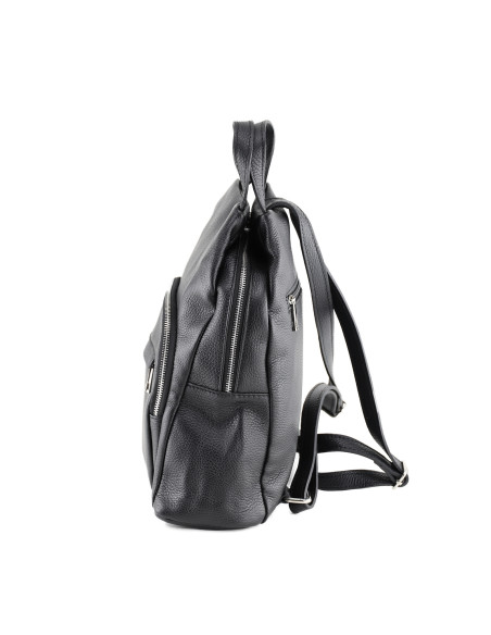 Rucsac Piele Naturala Bosjon negru