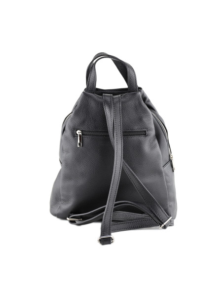 Rucsac Piele Naturala Bosjon negru