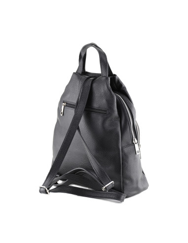 Rucsac Piele Naturala Bosjon negru