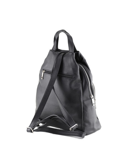 Rucsac Piele Naturala Bosjon negru