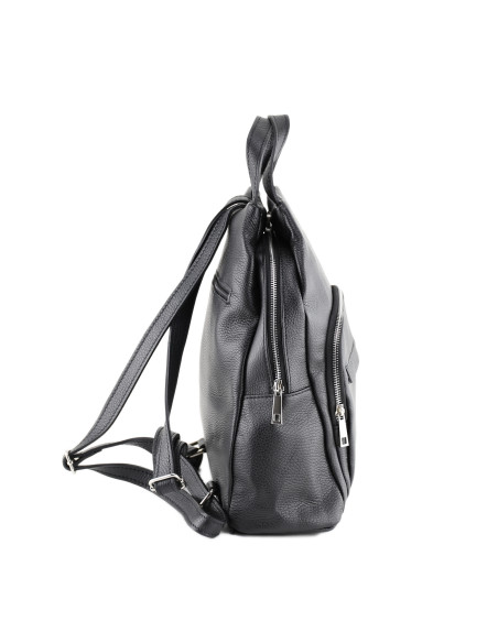 Rucsac Piele Naturala Bosjon negru