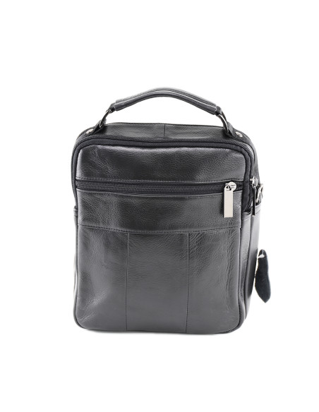 Borseta Piele Naturala Avik M negru