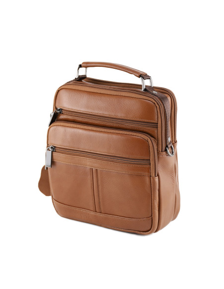 Borseta Piele Naturala Avik L camel