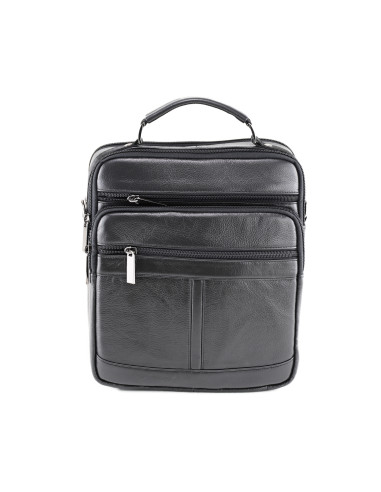 Borseta Piele Naturala Avik XL negru