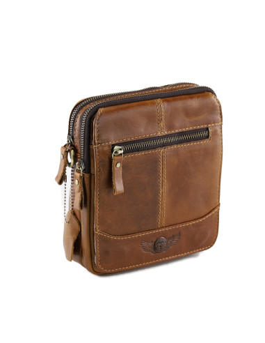 Borseta Piele Naturala Axim camel