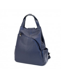 Rucsac Piele Naturala Lempino bleumarin
