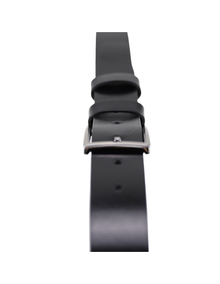 Curea Barbati Piele Naturala 3,5 cm negru