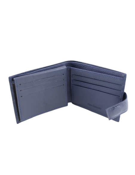 Portofel Barbati Piele Naturala bleumarin