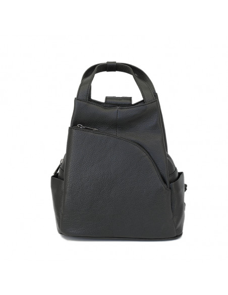 Rucsac Piele Naturala Lempino negru