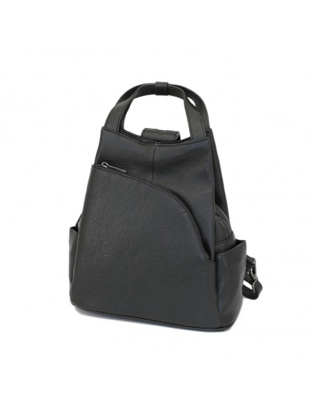 Rucsac Piele Naturala Lempino negru