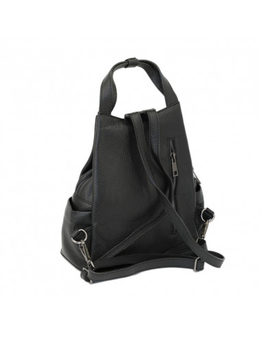Rucsac Piele Naturala Lempino negru