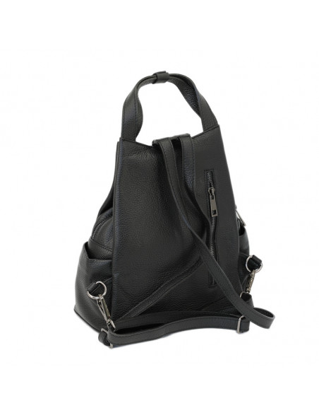 Rucsac Piele Naturala Lempino negru