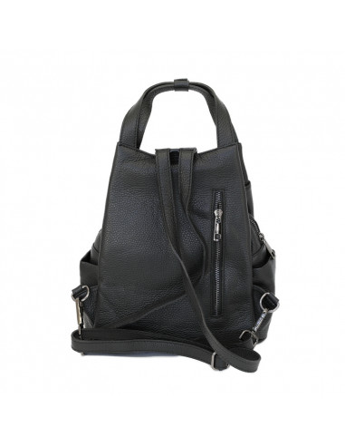 Rucsac Piele Naturala Lempino negru