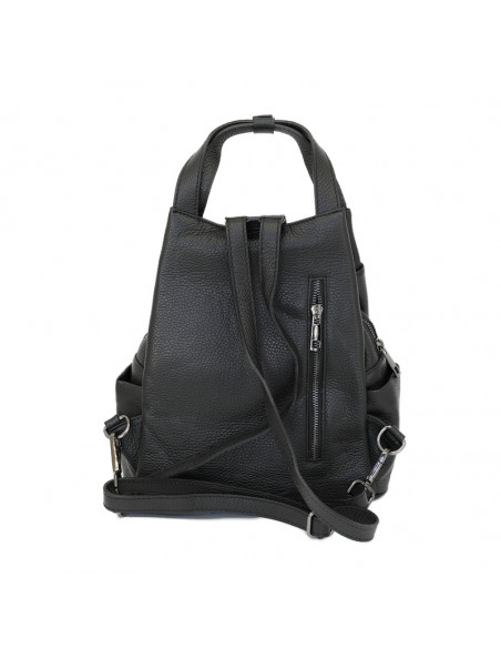 Rucsac Piele Naturala Lempino negru