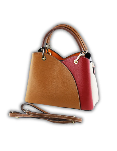 Geanta Piele Naturala Kasani multi colors 5