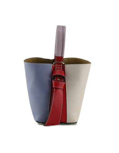 Geanta Piele Naturala Taza multi colors