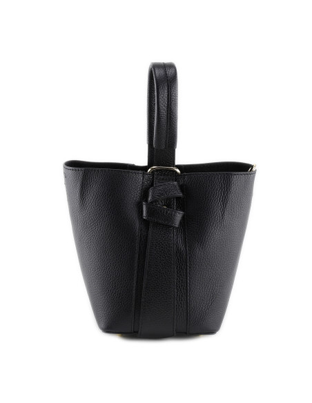 Geanta Piele Naturala Taza negru