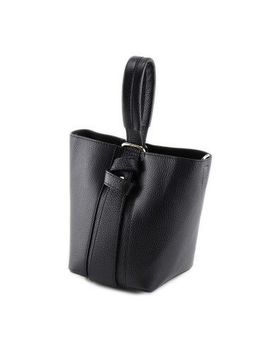 Geanta Piele Naturala Taza negru